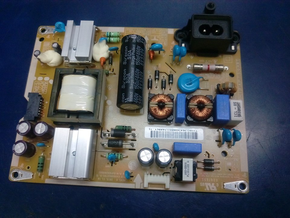 LG Model No: 43LW310C POWER BOARD  Part No: EAX66822701